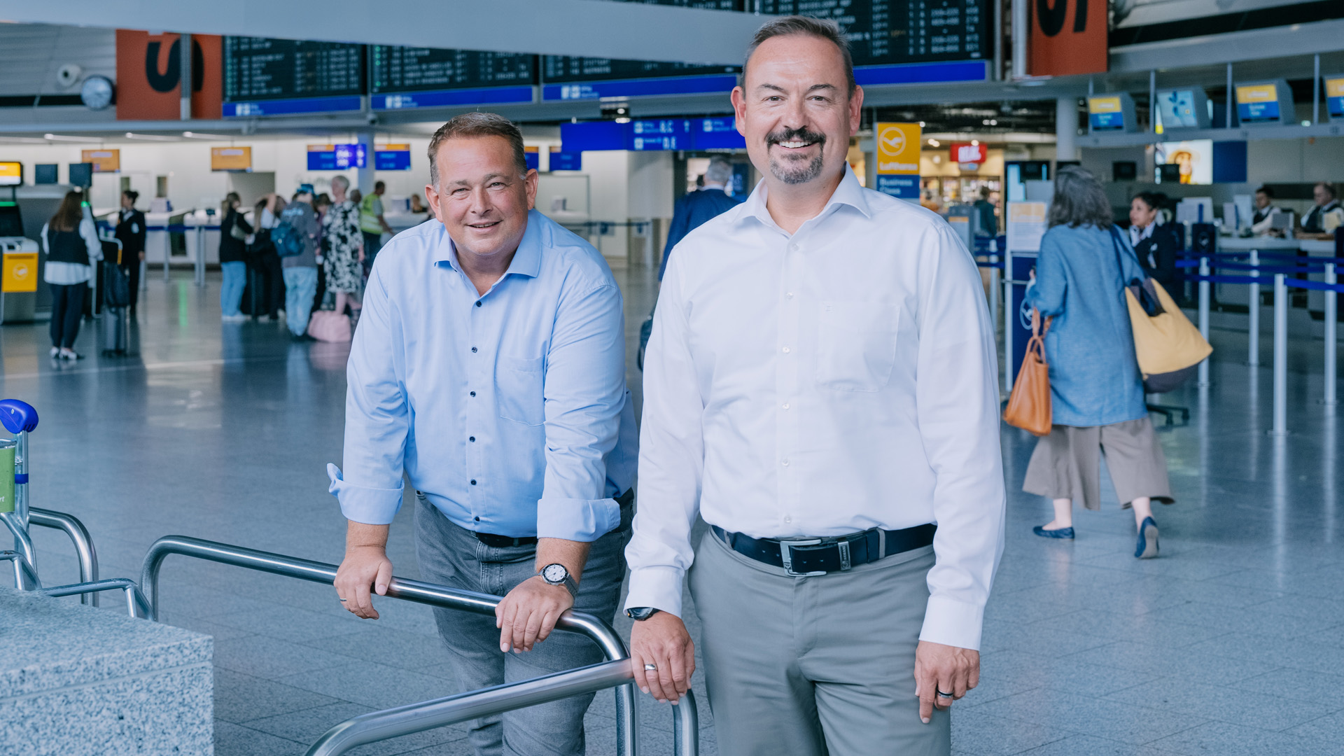 Connected leadership: FraAlliance stands for close collaboration between the airport operator and the airline – ensuring smoother processes and greater efficiency at Frankfurt Airport.